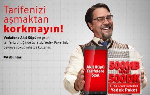 Vodafone Yedek Paket Alma
